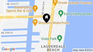 Map of 3015 N Ocean Boulevard 4h, Fort Lauderdale FL, 33308