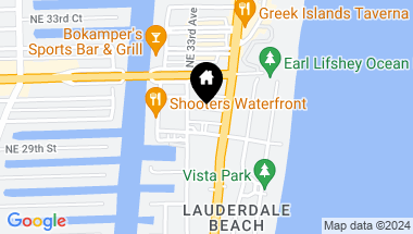 Map of 3015 N Ocean Blvd 14D, Fort Lauderdale FL, 33308