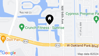 Map of 3571 NW 95th Ter 707, Sunrise FL, 33351