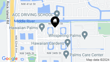 Map of 3505 NW 48th Ave 606, Lauderdale Lakes FL, 33319