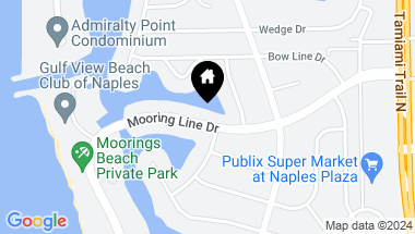 Map of 397 Mooring Line DR, NAPLES FL, 34102