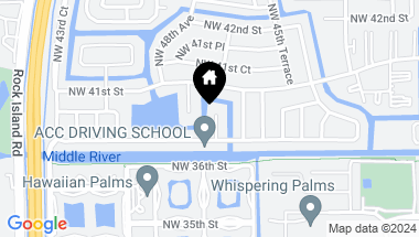 Map of 3961 NW 47th Ave, Lauderdale Lakes FL, 33319