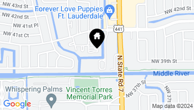 Map of 3940 NW 42nd Avenue 219, Lauderdale Lakes FL, 33319
