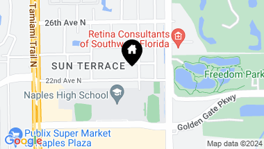 Map of 1277 22nd AVE N, NAPLES FL, 34103