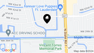 Map of 4270 NW 40th St 213, Lauderdale Lakes FL, 33319