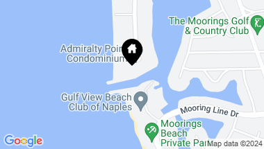 Map of 2332 Gulf Shore BLVD N # 608, NAPLES FL, 34103