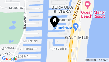 Map of 3300 NE 39th St, Fort Lauderdale FL, 33308