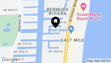 Map of 3312 NE 39th St, Fort Lauderdale FL, 33308