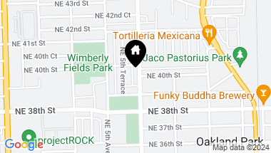 Map of 4003-4015 NE 6th Avenue, Oakland Park FL, 33334
