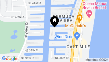 Map of 3222 NE 40th St, Fort Lauderdale FL, 33308