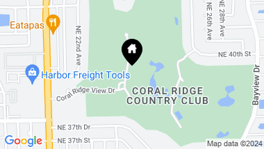 Map of 3900 -3916 Country Club Ln, Fort Lauderdale FL, 33308