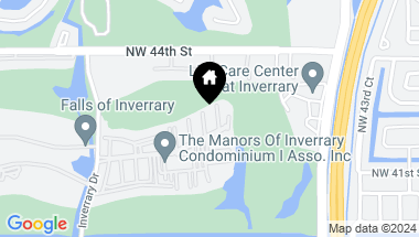 Map of 4168 Inverrary Dr # 208, Lauderhill FL, 33319