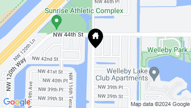 Map of 4220 NW 115th Ter, Sunrise FL, 33323