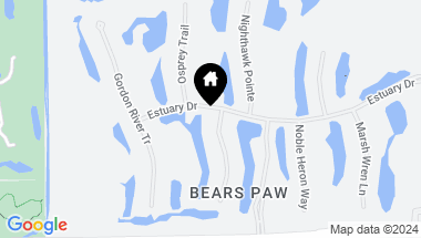 Map of 1399 Great Egret Trail, NAPLES FL, 34105
