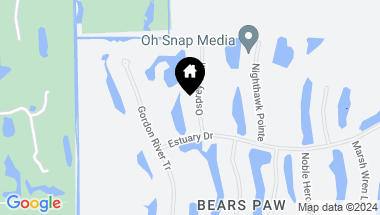 Map of 1287 Osprey TRL, NAPLES FL, 34105