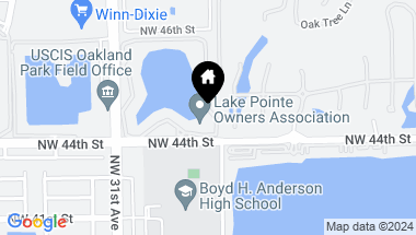 Map of 211 Lake Pointe Dr 208, Oakland Park FL, 33309