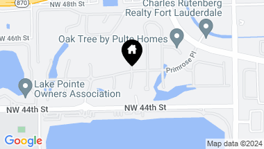 Map of 4493 Providence Way Lot 221, Oakland Park FL, 33309