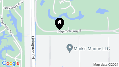 Map of 151 Edgemere WAY S, NAPLES FL, 34105