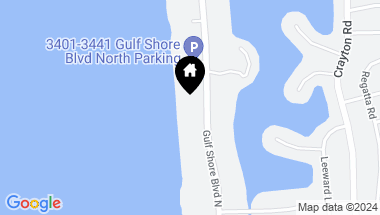Map of 3333 Gulf Shore BLVD N # 4, NAPLES FL, 34103