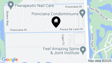 Map of 2838 Ponce De Leon DR, NAPLES FL, 34105