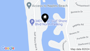 Map of 3400 Gulf Shore BLVD N # L8, NAPLES FL, 34103