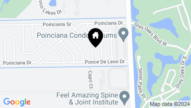 Map of 3372 Poinciana ST, NAPLES FL, 34105