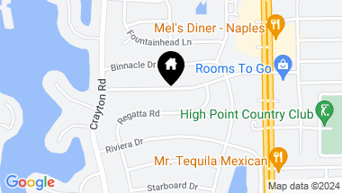 Map of 646 Anchor Rode DR, NAPLES FL, 34103
