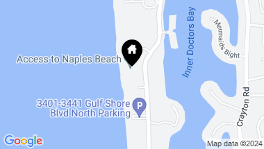 Map of 3483 Gulf Shore BLVD N # 503, NAPLES FL, 34103