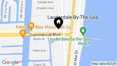 Map of 221 Commercial Blvd 201, Lauderdale By The Sea FL, 33308