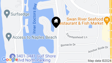 Map of 3637 Crayton RD, NAPLES FL, 34103