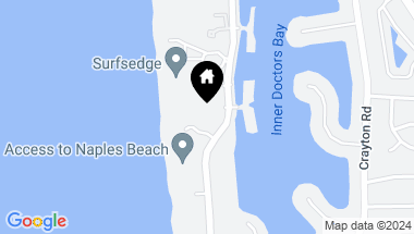 Map of 3971 Gulf Shore BLVD N # 1505, NAPLES FL, 34103
