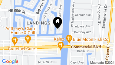 Map of 5201 NE 33rd Avenue, Fort Lauderdale FL, 33308