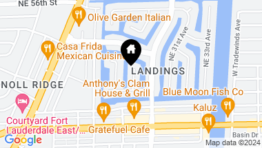 Map of 5231 NE 29th Ave, Fort Lauderdale FL, 33308