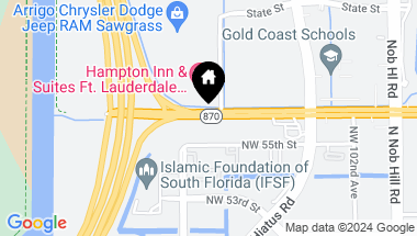 Map of W Commercial Blvd, Sunrise FL, 33351
