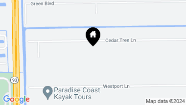 Map of 6036 Cedar Tree LN, NAPLES FL, 34116