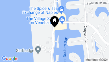 Map of 4090 Gulf Shore BLVD N, NAPLES FL, 34103