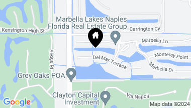 Map of 6863 Del Mar TER, NAPLES FL, 34105