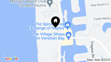 Map of 4151 Gulf Shore BLVD N # 201, NAPLES FL, 34103