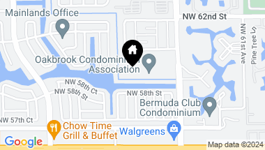Map of 8240 SW 24th St 5214, North Lauderdale FL, 33068