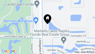 Map of 12714 AVIANO DR, NAPLES FL, 34105