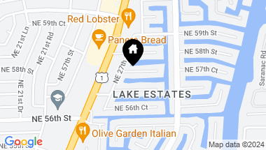 Map of 2720 NE 57th Ct, Fort Lauderdale FL, 33308