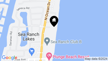 Map of 5200 N Ocean Blvd 415A, Lauderdale By The Sea FL, 33308