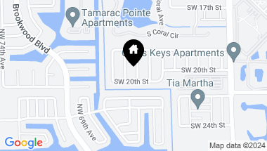 Map of 2002 SW 85th Ave, North Lauderdale FL, 33068
