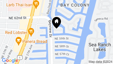 Map of 30 S Compass Dr, Fort Lauderdale FL, 33308
