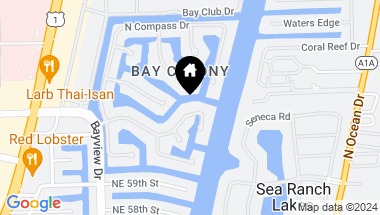 Map of 121 Bay Colony Drive, Fort Lauderdale FL, 33308