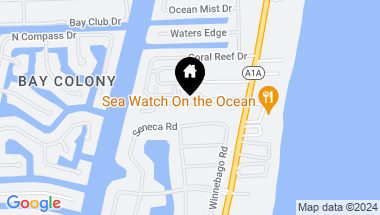 Map of 5555 N Ocean Blvd 13, Lauderdale By The Sea FL, 33308