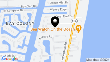 Map of 5555 N Ocean Blvd # 76, Lauderdale By The Sea FL, 33308