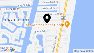 Map of 5555 N Ocean Blvd 37, Lauderdale By The Sea FL, 33308