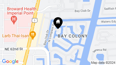 Map of 30 Compass Point, Fort Lauderdale FL, 33308