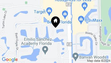 Map of 1636 Unit B Spoonbill LN, NAPLES FL, 34105